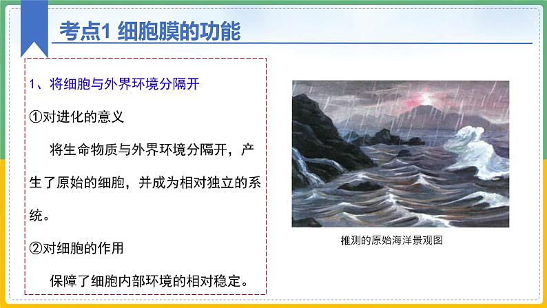 【备战2023高考】生物总复习——专题05《细胞膜与细胞核》课件（新教材新高考）第8页