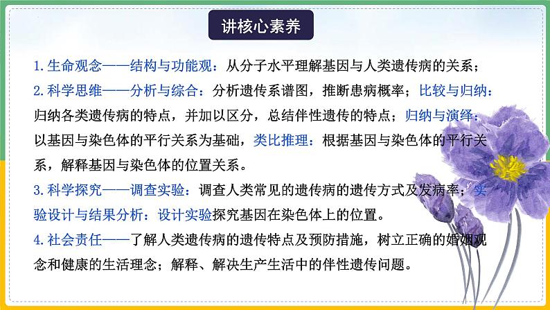 【备战2023高考】生物总复习——专题17《伴性遗传和人类遗传病（一）》课件（新教材新高考）06