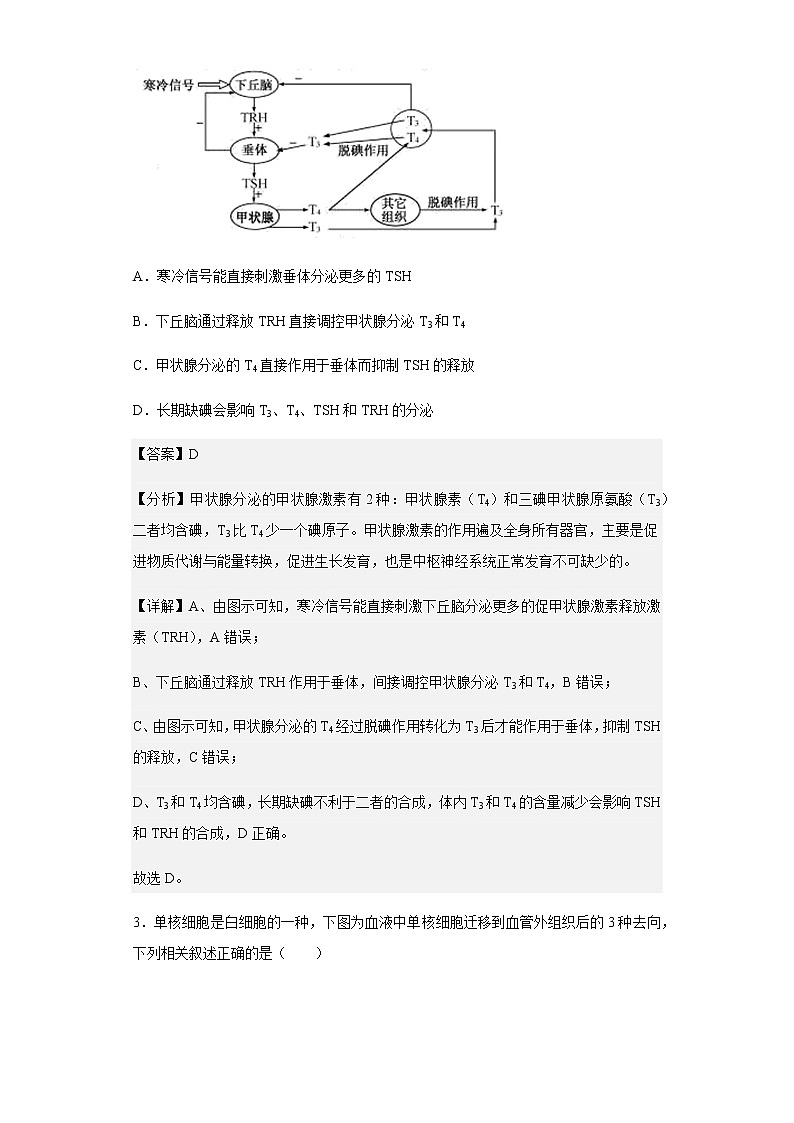 2022-2023学年江苏省淮安市马坝高级中学高三9月质量检测生物试题含解析第2页