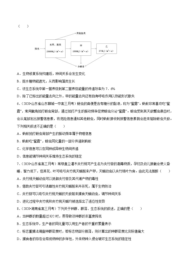 高中生物专题08 生物与环境（无答案）第2页