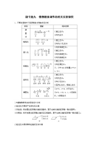 高中生物2023年高考生物一轮复习（新人教新高考） 第8单元 微专题九　植物激素调节的相关实验探究