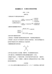 高中生物热点微练20　二轮专题生物变异类型的判断