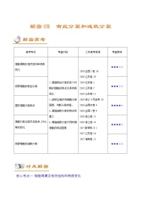 高中生物解密08 有丝分裂和减数分裂（讲义）-【高频考点解密】2021年高考生物二轮复习讲义+分层训练