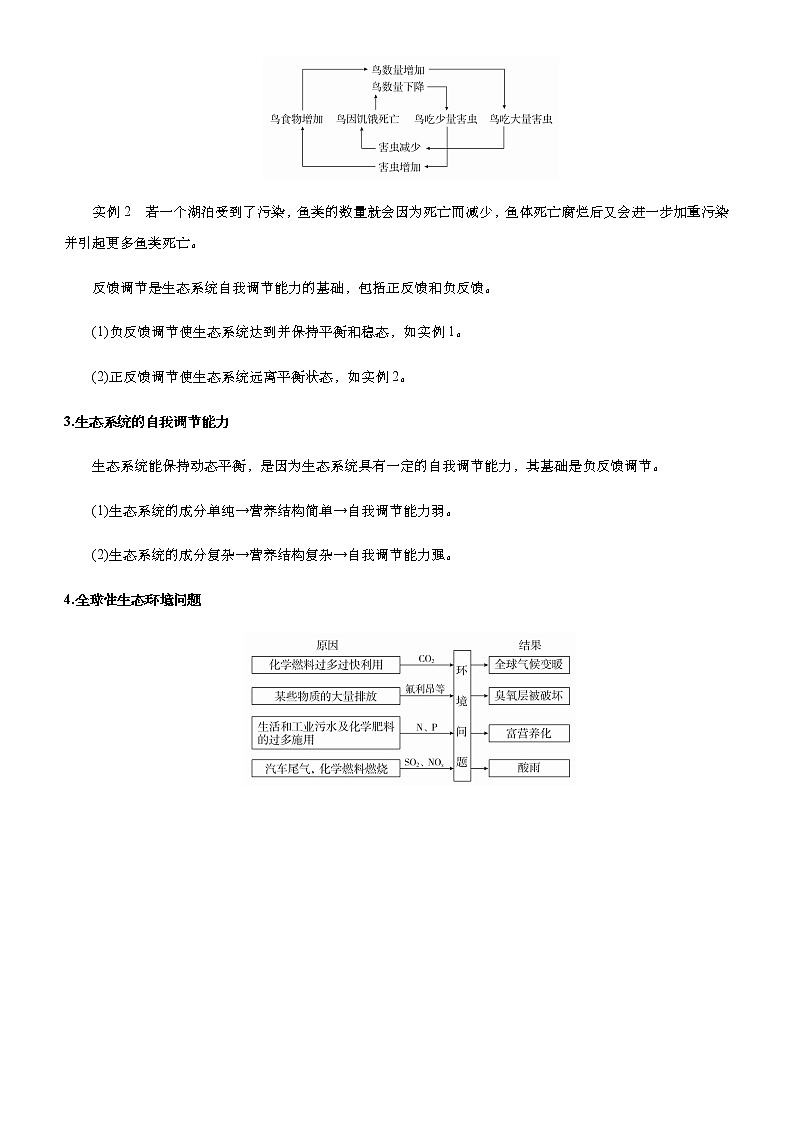 高中生物 （新高考）2021届高考二轮精品专题十二 生态系统及其稳定性  人与环境 教师版第3页