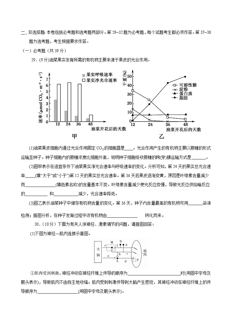 高中生物模拟卷03-【战高考】2021年高考理科综合生物全真模拟卷（无答案）第3页