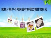 4在减数分裂中用不同材料模型制作的研究 课件