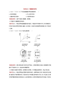 高中生物2020届高考生物一轮复习高考真题分类题库2015年知识点2细胞的结构含解析 233