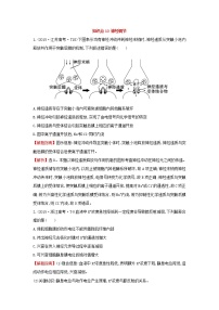 高中生物2020届高考生物一轮复习高考真题分类题库2015年知识点13神经调节含解析 226