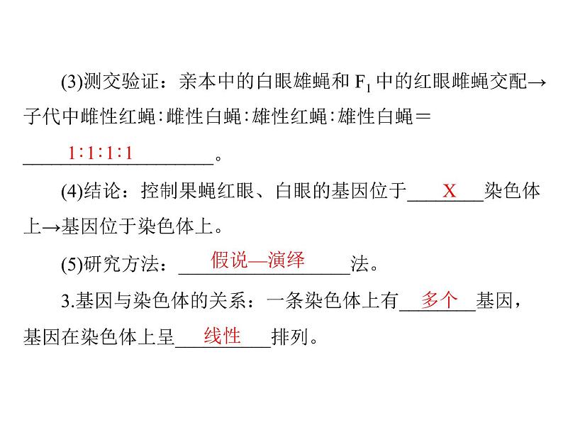 2022年《南方新课堂 高考总复习》生物 必修2 第2章 第2、3节 基因在染色体上、伴性遗传课件第6页