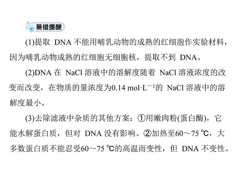 2022年《南方新课堂 高考总复习》生物 选修1 专题4、5 DNA和蛋白质技术、植物有效成分的提取课件第7页