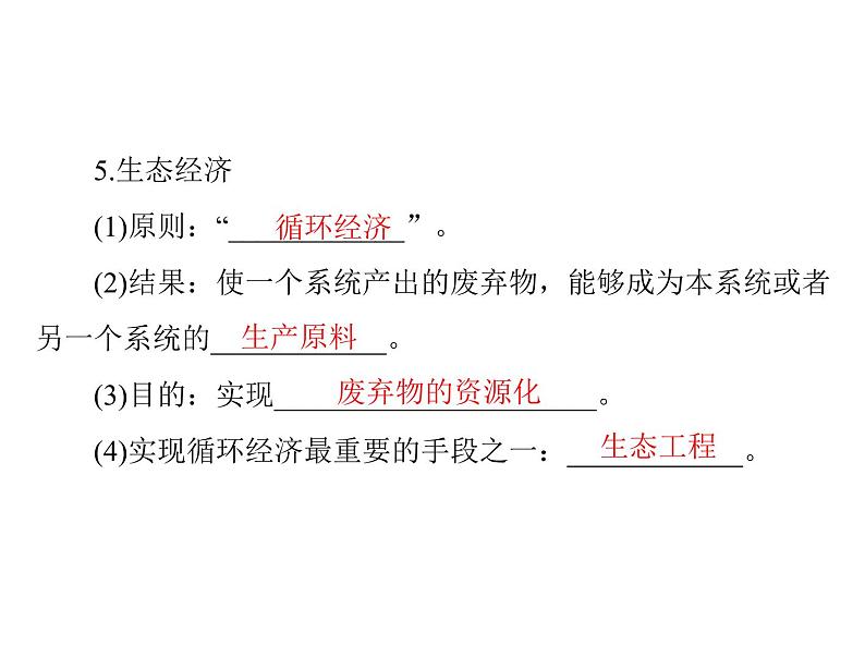 2022年《南方新课堂 高考总复习》生物 选修3 专题5 生态工程课件第7页