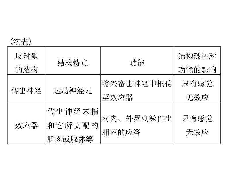 2022年《南方新课堂 高考总复习》生物 必修3 第2章 第1节 通过神经系统的调节课件第7页