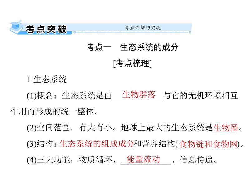 2022年《南方新课堂 高考总复习》生物 必修3 第5章 第1节 生态系统的结构课件05