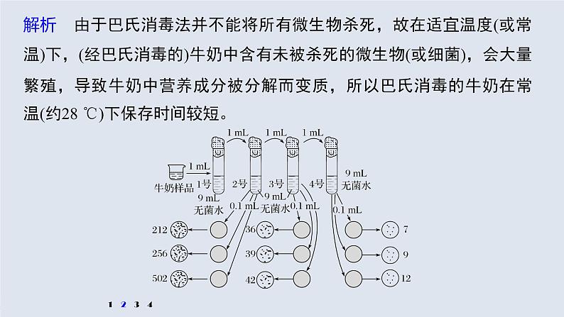 高中生物2022年高考生物一轮复习 第11单元 强化练23　微生物的培养与应用课件PPT06