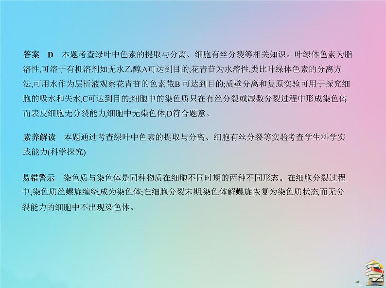 高中生物2020届高考生物一轮复习专题6光合作用课件第3页