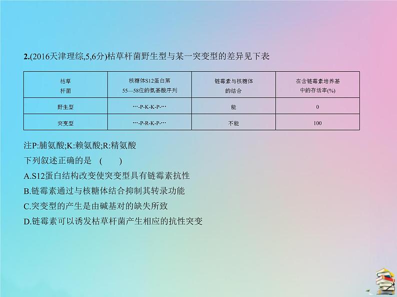 高中生物2020届高考生物一轮复习专题14生物的变异与育种课件第4页