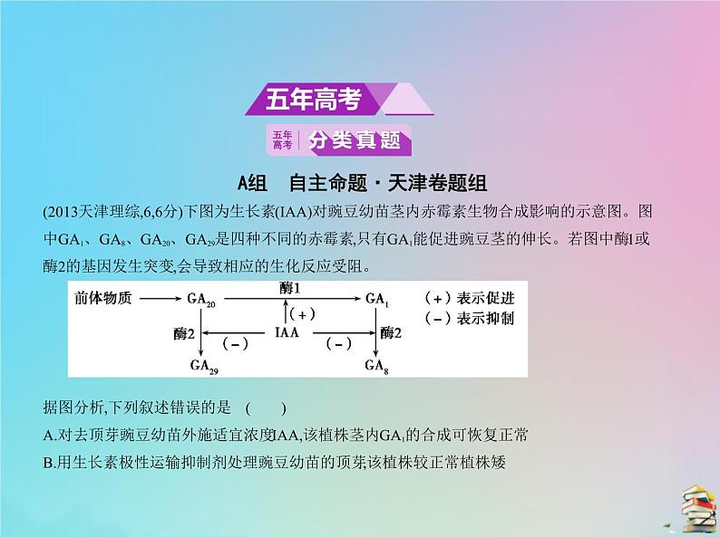 高中生物2020届高考生物一轮复习专题20植物的激素调节课件第2页