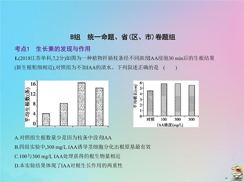 高中生物2020届高考生物一轮复习专题20植物的激素调节课件第4页