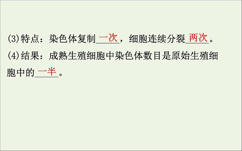 高中生物2020届高考生物一轮复习4.2细胞的减数分裂及受精作用课件05