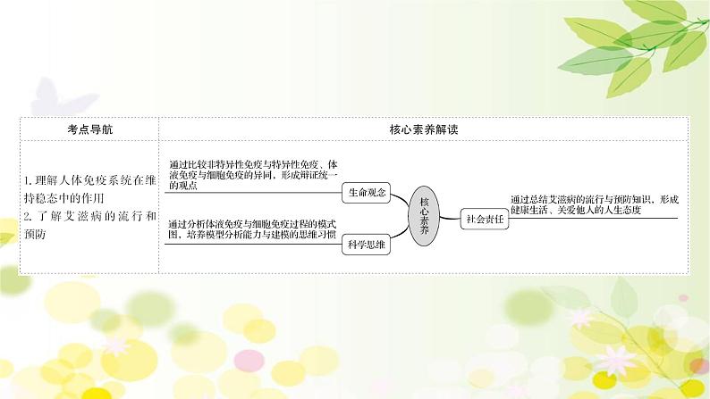 高中生物2022届新教材一轮复习人教版 第八单元 第4课 免 疫 调 节 课件第2页