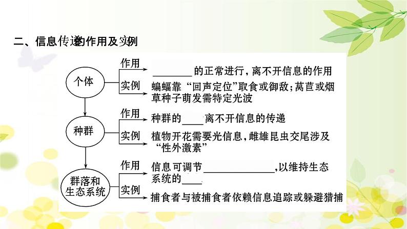 高中生物2022届新教材一轮复习人教版 第九单元 第5课 生态系统的信息传递和稳定性 课件第5页