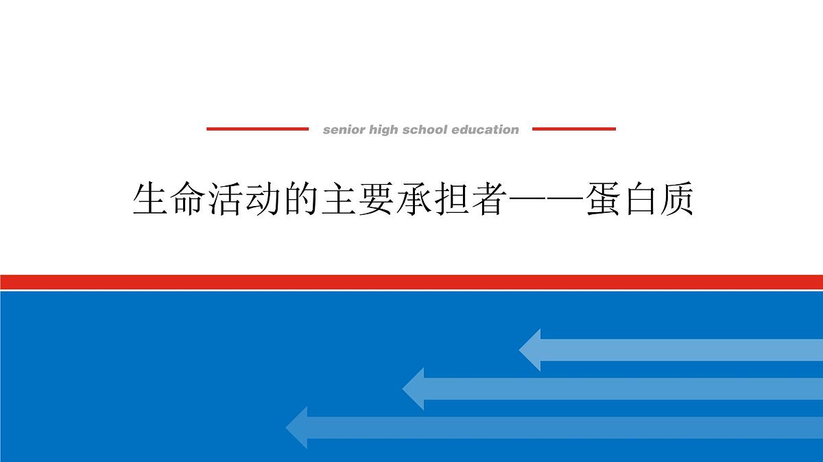 2023高考生物(统考版)复习课件 必修①第一单元3生命活动的主要承担者——蛋白质第1页