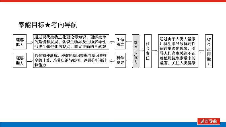 2023高考生物(统考版)复习课件 必修②第三单元4现代生物进化理论第4页