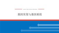 2023高考生物(统考版)复习课件 必修②第三单元1基因突变与基因重组