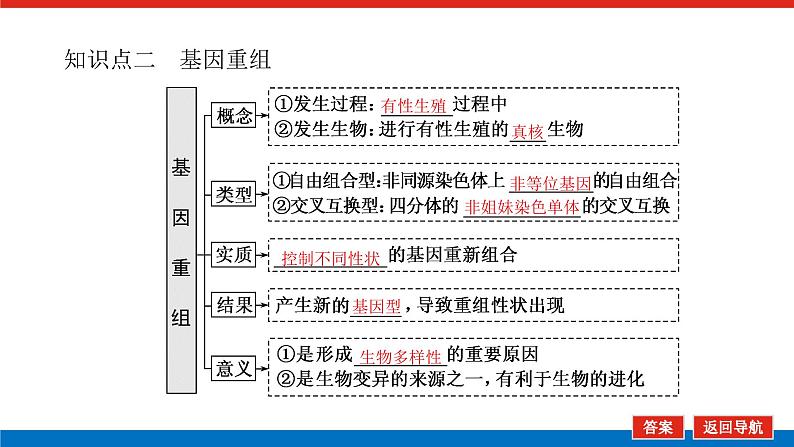 2023高考生物(统考版)复习课件 必修②第三单元1基因突变与基因重组第7页