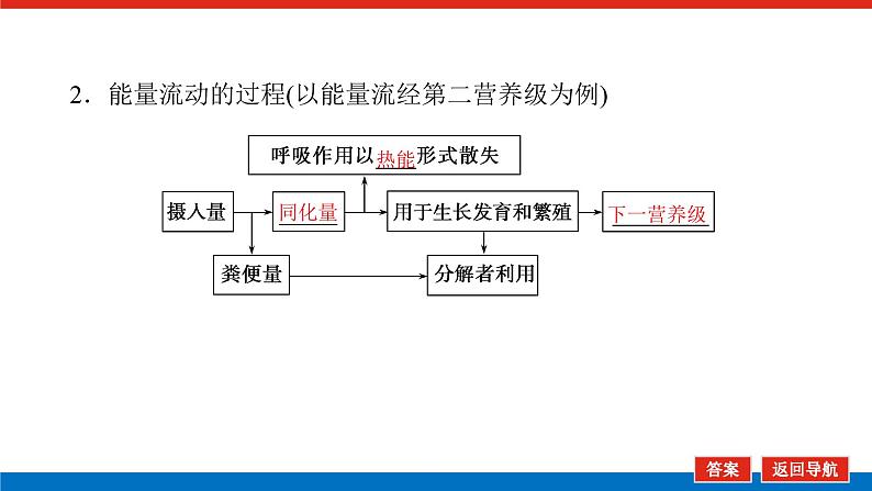 2023高考生物(统考版)复习课件 必修③第四单元2生态系统的功能第6页