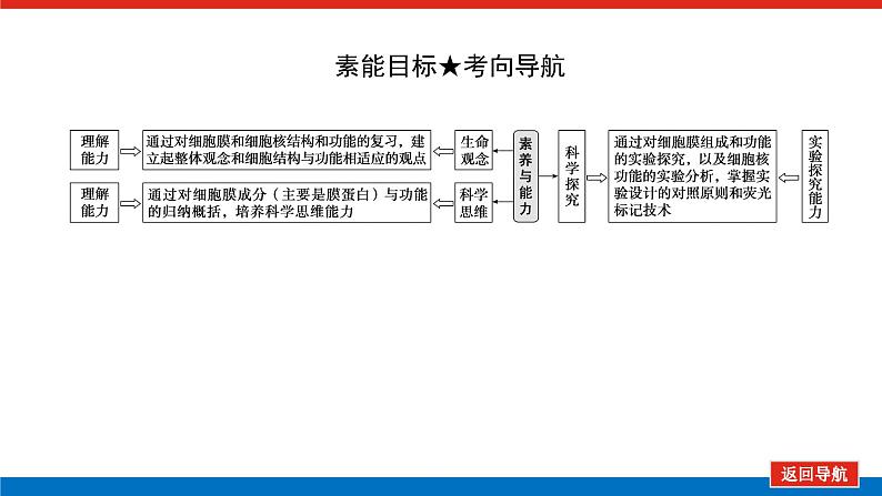 2023高考生物(统考版)复习课件 必修①第二单元1细胞膜与细胞核04