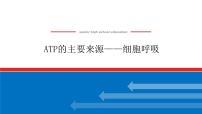 2023高考生物(统考版)复习课件 必修①第三单元2ATP的主要来源——细胞呼吸