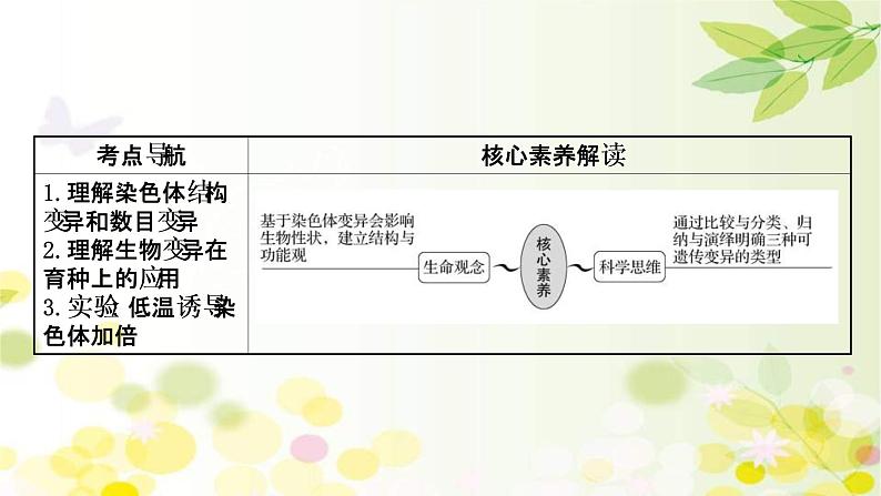 (新高考)高考生物一轮复习课件第七单元第2课染色体变异(含解析)第2页