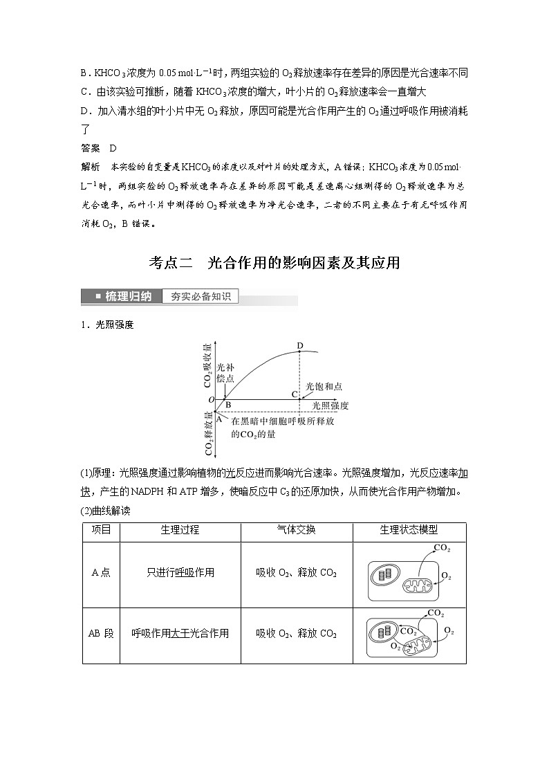 (新高考)2023年高考生物一轮复习讲义第3单元第7课时光合作用的影响因素及其应用(含解析)第3页