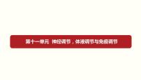 (新高考)高考生物一轮复习课件第十一单元神经调节、体液调节与免疫调节(含解析)