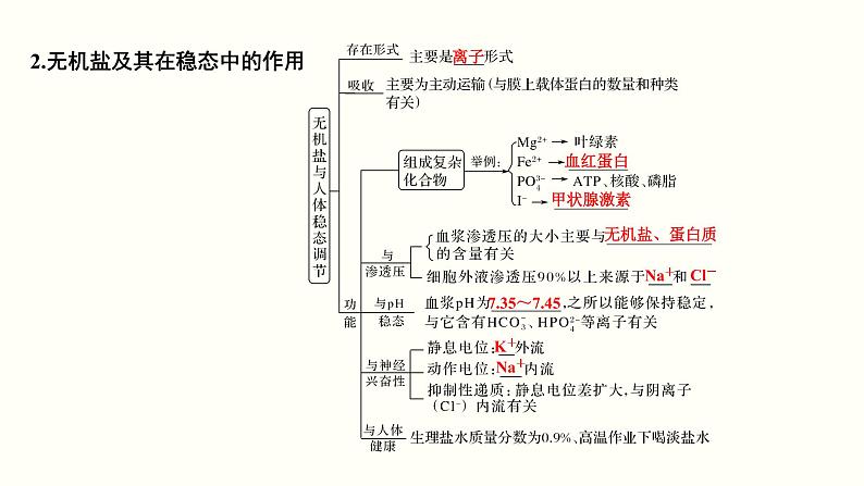 (新高考)高考生物一轮复习课件第一单元细胞的组成与结构(含解析)06