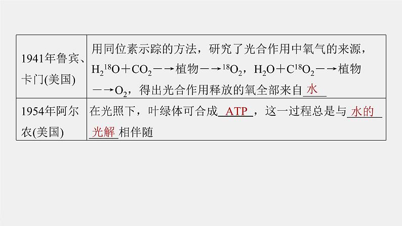 (新高考)2023年高考生物一轮复习课件第3单元第6课时光合作用的原理(含解析)第4页