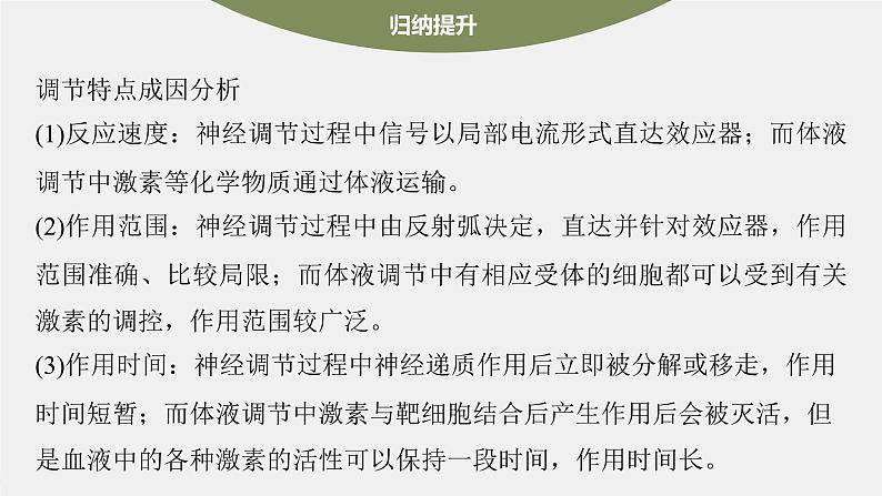 (新高考)2023年高考生物一轮复习课件第8单元第5课时体液调节与神经调节的关系(含解析)08