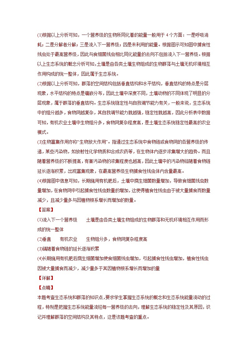(新高考)高考生物二轮复习易错点17生态系统的稳定性和保护（含解析）第2页