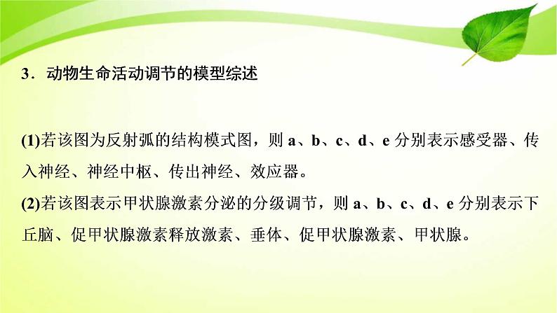 2022年高考生物复习：加强提升课件(八)动物生命活动调节模型及相关实验突破(含解析)第6页