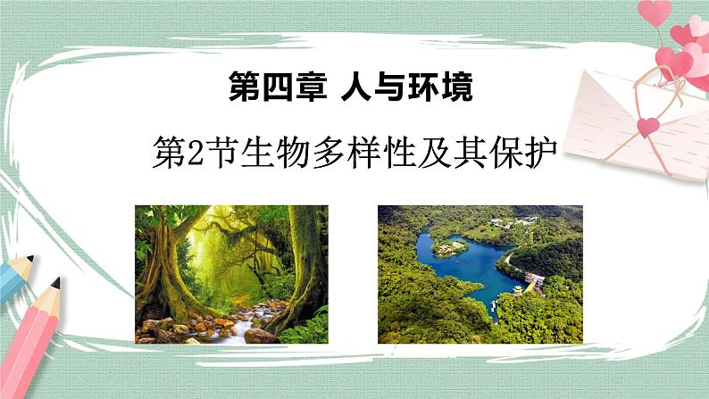 4.2生物多样性及其保护 课件第1页