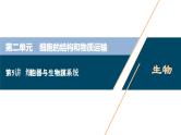 (新高考)高考生物一轮复习讲义课件第5讲细胞器与生物膜系统 (含解析)