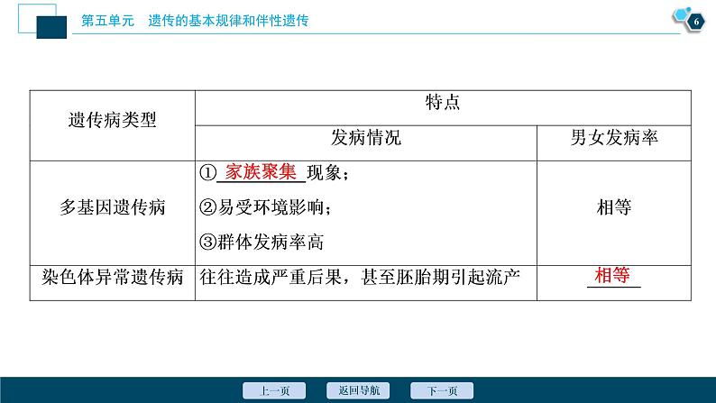 (新高考)高考生物一轮复习讲义课件第16讲人类的遗传病 (含解析)第7页