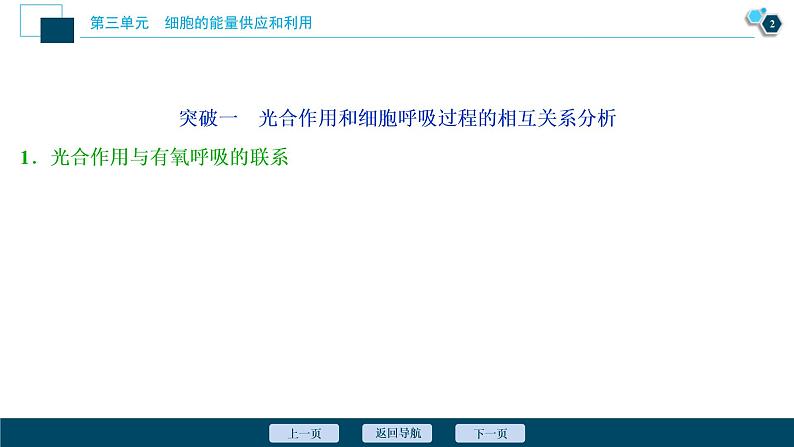 (新高考)高考生物一轮复习讲义课件加强提升课(1)光合作用与细胞呼吸综合应用 (含解析)第3页