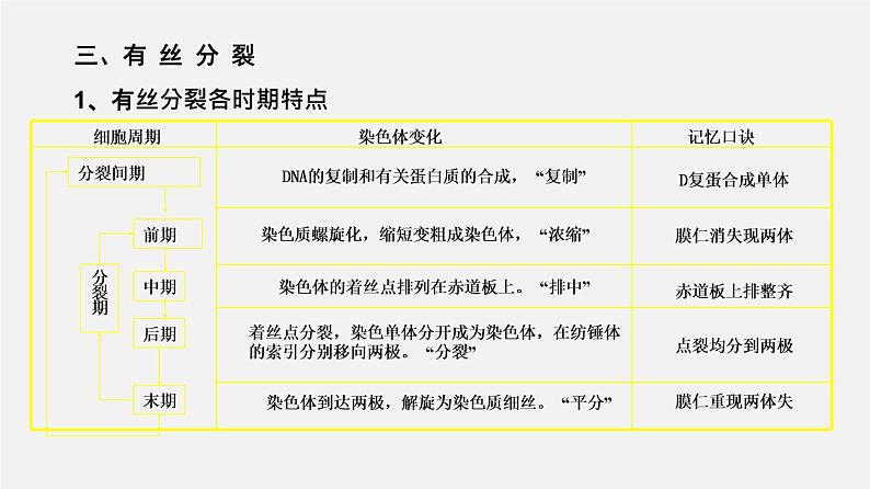 (人教版)高考生物二轮复习课件专题03 细胞的增殖 (含解析)第3页