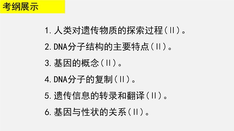 (人教版)高考生物二轮复习课件专题11 遗传的分子基础 (含解析)第2页