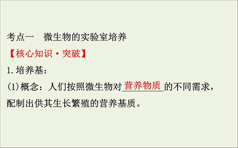 (通用版)高考生物一轮复习课件1.2微生物的培养与应用(含解析)第4页