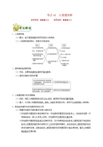 高考生物一轮复习考点一遍过考点41 人类遗传病(含解析)