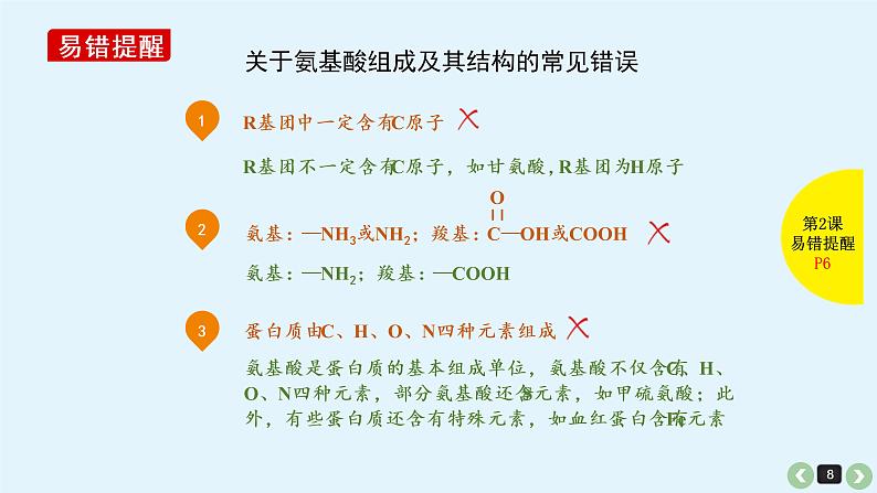 (通用版)高考生物一轮复习课件：第2课-蛋白质(含解析)第8页