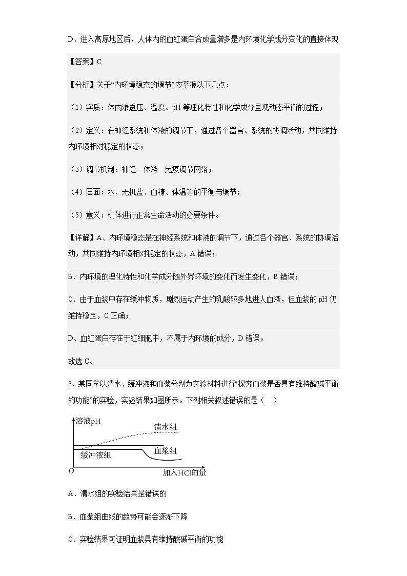 2022-2023学年辽宁省葫芦岛市协作校高二上学期第一次月考生物试题含解析02